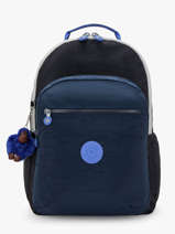 Rugzak 2 Compartimenten Met 15" Laptopvak Kipling Blauw back to school KI4275